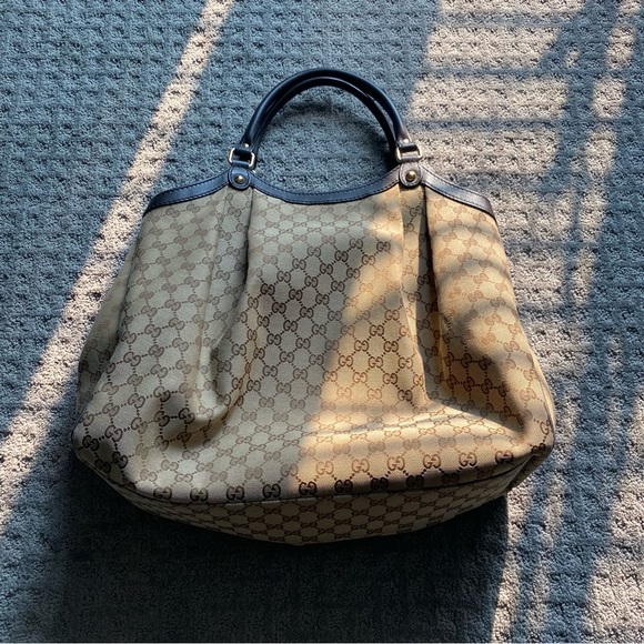 Authentic Gucci Large Sukey Tote Bag - Picture 3 of 9